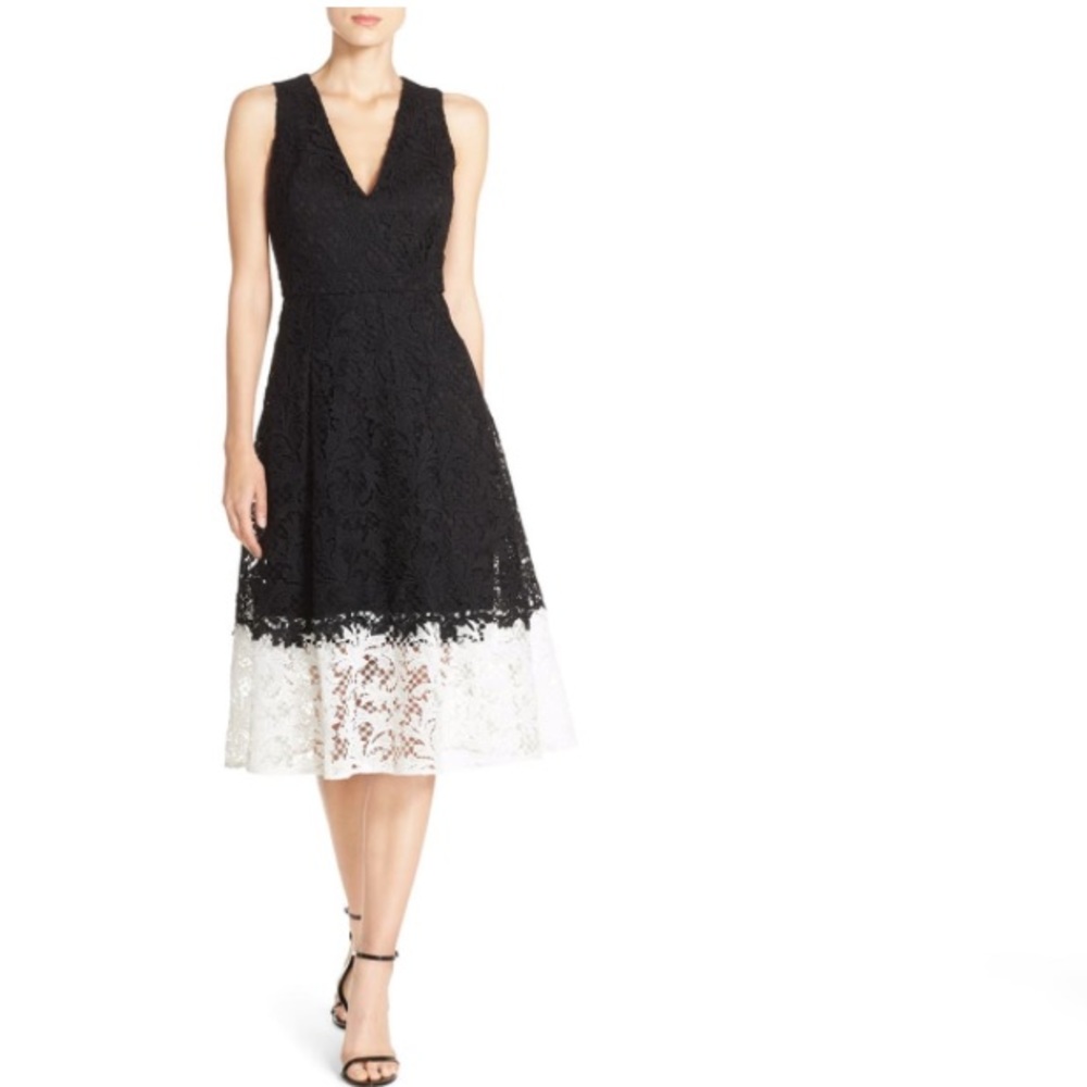 Sachin & Babi Noir Cocktail Dress